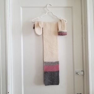 Icelandic Scarf and Mitten Set